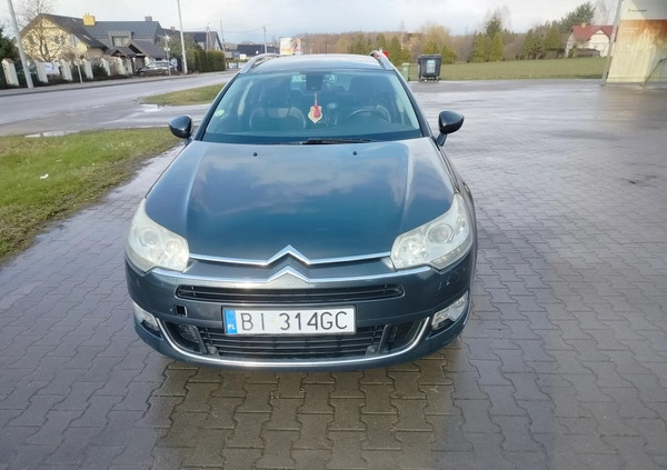 Citroen C5 cena 15000 przebieg: 278160, rok produkcji 2009 z Choroszcz małe 37